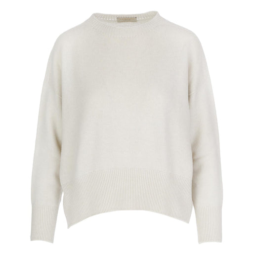 cashmere island womens sweater white