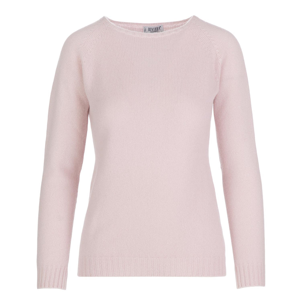 riviera cashmere womens sweater pink