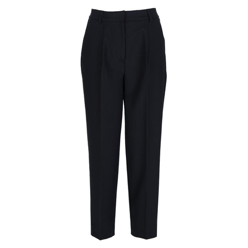 semicouture womens trousers dark blue
