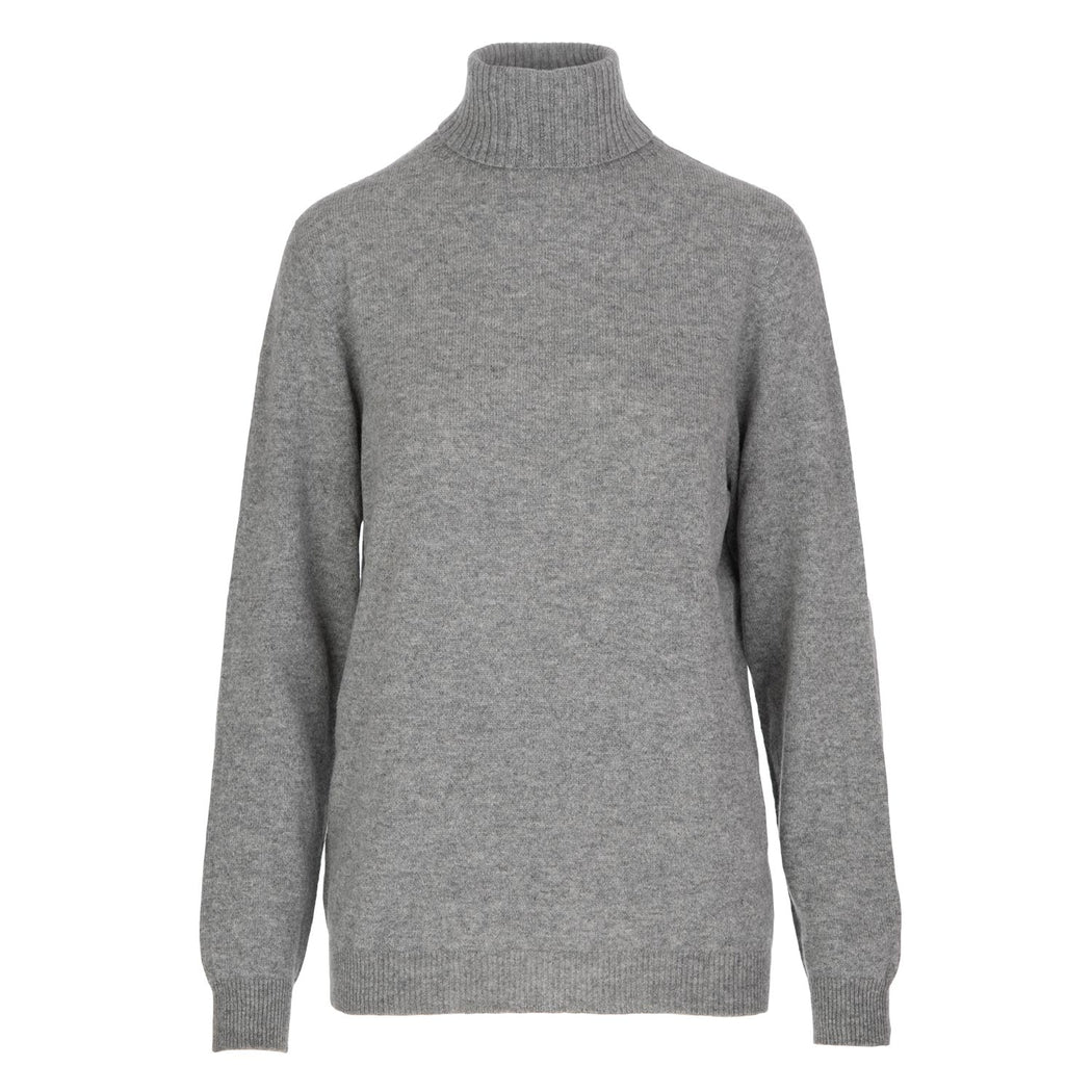 cashmere island womens sweater grey