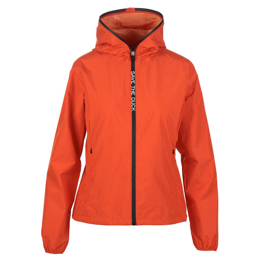 save the duck womens wind jacket orange
